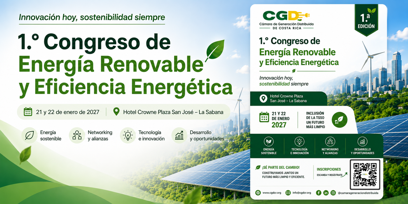 1.º Congreso de Energía Renovable y Eficiencia Energética
